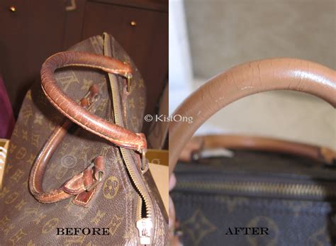 louis vuitton handles peeling|Louis Vuitton jewelry repair.